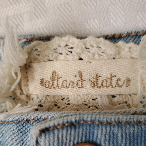 Y2k Altard State Trendy Multi-Blue Flare Jeans - Picture 10 of 15